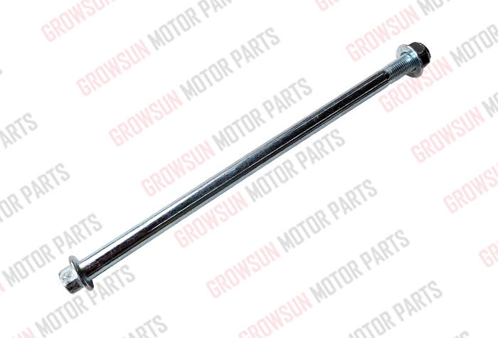 AX100 REAR WHEEL AXLE